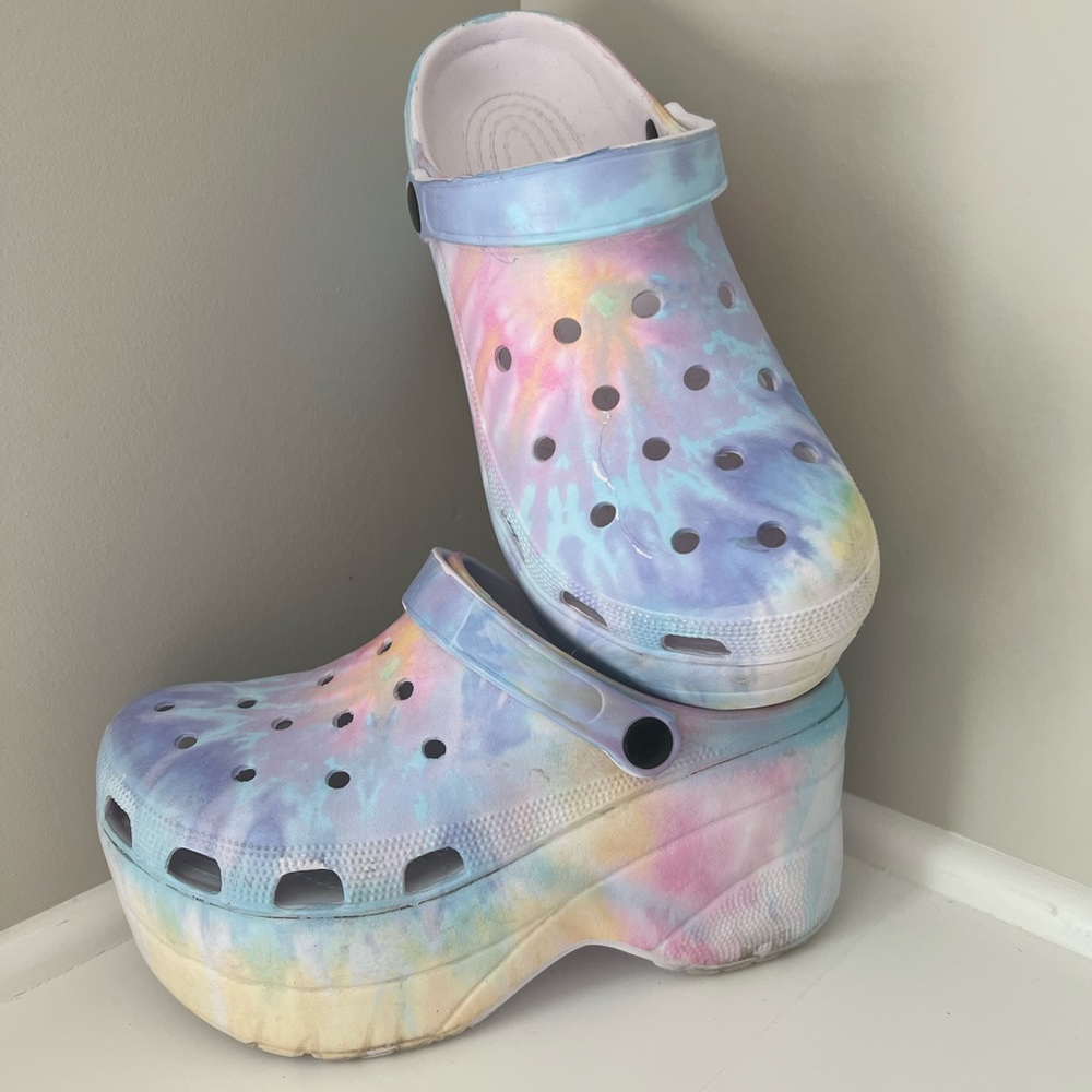 Rubber Platform Clogs